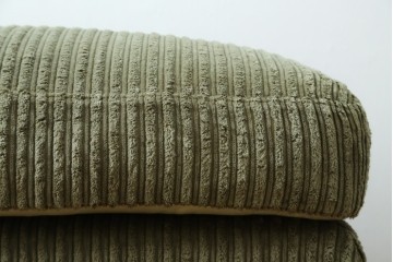 中古　美品!!　ACME Furniture(アクメファニチャー)　JETTY feather(ジェティ・フェザー)　肌触りの良いコーデュロイ生地のおしゃれなオットマン　定価約8万5千円　(R-082284)