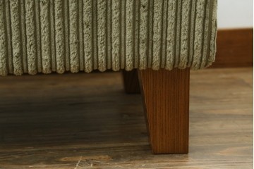 中古　美品!!　ACME Furniture(アクメファニチャー)　JETTY feather(ジェティ・フェザー)　肌触りの良いコーデュロイ生地のおしゃれなオットマン　定価約8万5千円　(R-082284)