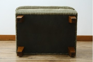 中古　美品!!　ACME Furniture(アクメファニチャー)　JETTY feather(ジェティ・フェザー)　肌触りの良いコーデュロイ生地のおしゃれなオットマン　定価約8万5千円　(R-082284)