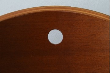 イタリアビンテージ　名作希少品!!　ドリアデ(Driade)　コステス(COSTES)　フィリップ・スタルク(Philippe Starck)デザイン　流線形のフォルムが美しいダイニングチェア2脚セット　(R-082288)