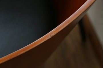 イタリアビンテージ　名作希少品!!　ドリアデ(Driade)　コステス(COSTES)　フィリップ・スタルク(Philippe Starck)デザイン　流線形のフォルムが美しいダイニングチェア2脚セット　(R-082288)