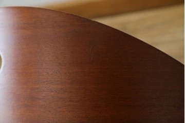 イタリアビンテージ　名作希少品!!　ドリアデ(Driade)　コステス(COSTES)　フィリップ・スタルク(Philippe Starck)デザイン　流線形のフォルムが美しいダイニングチェア2脚セット　(R-082288)