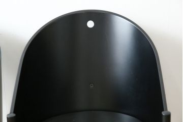 イタリアビンテージ　名作希少品!!　ドリアデ(Driade)　コステス(COSTES)　フィリップ・スタルク(Philippe Starck)デザイン　流線形のフォルムが美しいダイニングチェア2脚セット(椅子、イス、ヴィンテージ、バラ売り可能)(R-082289)