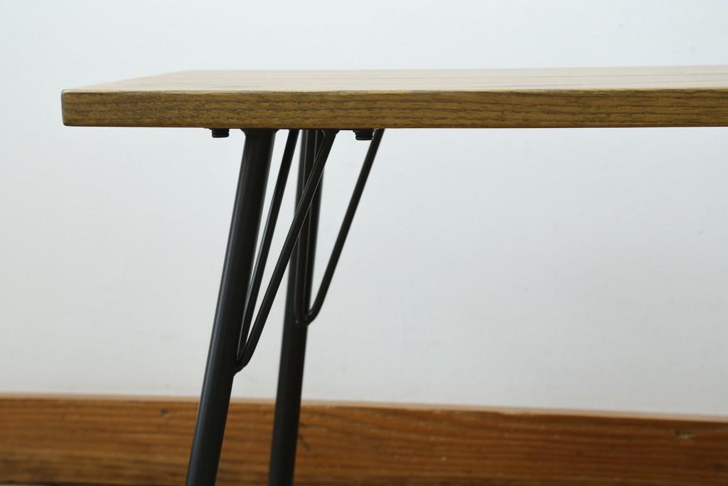 中古　美品　ACME Furniture(アクメ ファニチャー) GRANDVIEW BENCH(グランドビュー ベンチ)　オーク材　木のぬくもりを感じる座面とすっきりとした脚が素敵なベンチ　(R-082293)