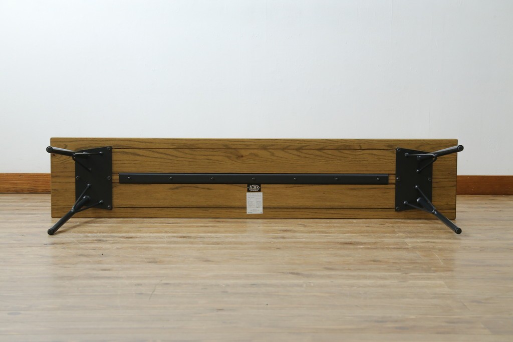 中古　美品　ACME Furniture(アクメ ファニチャー) GRANDVIEW BENCH(グランドビュー ベンチ)　オーク材　木のぬくもりを感じる座面とすっきりとした脚が素敵なベンチ　(R-082293)