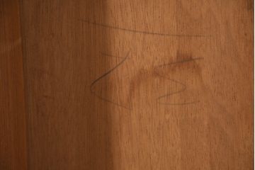 北欧ビンテージ　チーク材　無駄のないデザインが使い勝手の良いローテーブル(エクステンションテーブル、センターテーブル、リビングテーブル、座卓、ヴィンテージ)(R-082298)