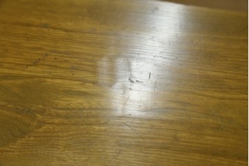 和製ヴィンテージ　昭和レトロ　ろくろ飾りとダイヤガラスが魅力的な本箱　(R-082304)