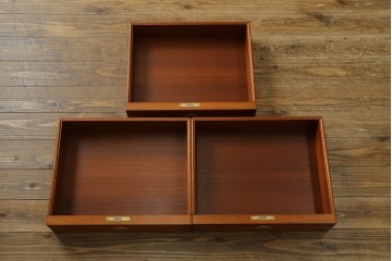 中古　超美品　ドイツ　最高級家具メーカー　WARRINGS(ウォーリングス)社　高級感のある象嵌入りキャビネット　定価約600万円　(R-082314)