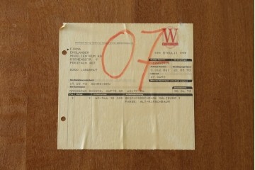 中古　超美品　ドイツ　最高級家具メーカー　WARRINGS(ウォーリングス)社　高級感のある象嵌入りキャビネット　定価約600万円　(R-082314)