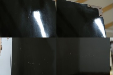 中古　美品!!　国産　職人手作り　高級家具　手打ち銅金具が素敵な黒漆塗りの民芸和箪笥　(R-082318)