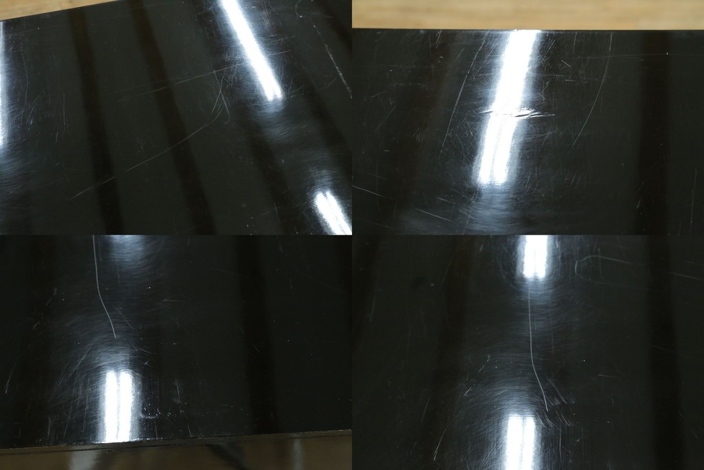 中古　美品!!　国産　職人手作り　高級家具　手打ち銅金具が素敵な黒漆塗りの民芸和箪笥　(R-082318)