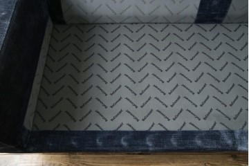 中古　美品　Boconcept(ボーコンセプト)　Carlton(カールトン)　くつろぎ空間を演出するスタイリッシュな2.5人掛けソファ　定価約45万円　(R-082331)