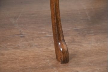 中古　人気の猫脚!!　象嵌入り　クラシカルな雰囲気漂うジュエリーケース(サイドテーブル、ガラスケース、ショーケース、コレクションケース)(R-082339)