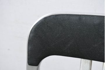 アメリカビンテージ　The General Fireproofing Company(GFC、ゼネラル・ファイアプルーフィング社)　Good Form(グッドフォーム)　インダストリアルスタイルの空間づくりにおすすめのアルミチェア(オフィスチェア、デスクチェア、アームチェア、椅子、イス、ヴィンテージ)(R-082344)