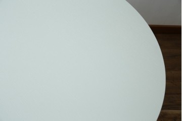 中古　特注モデル　Cassina(カッシーナ)　Alias(アリアス)　曲線フォルムと木脚がおしゃれなAgo(アゴ)　ラウンドダイニングテーブル　定価約52万円相当　(R-082348)