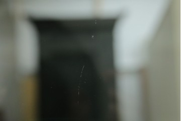 中古　アイアン製　アンティーク調　インダストリアルデザインの無骨な雰囲気がおしゃれな縦型Gケース　(R-082349)