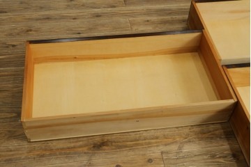 和製ヴィンテージ　松本民芸家具　D型整理タンスI　和洋どちらにも馴染む上品な佇まいのチェスト　定価約39万円　(R-082351)