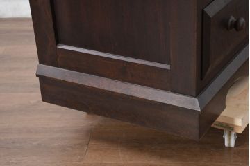 和製ビンテージ　松本民芸家具　シンプルな中に上品さがある#46型ベビータンス(チェスト、引き出し、洋服タンス、収納タンス、ヴィンテージ)(定価約38万5千円)(R-082352)
