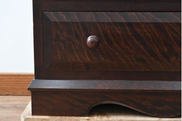 和製ビンテージ　松本民芸家具　シンプルな中に上品さがある#46型ベビータンス　定価約38万5千円　(R-082352)