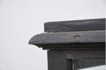 和製アンティーク　ダークカラーが渋くてかっこいい古いタバコ屋のガラスケース(ショーケース、Gケース、ディスプレイケース、コレクションケース、飾り棚、陳列棚、店舗什器)(R-082370)