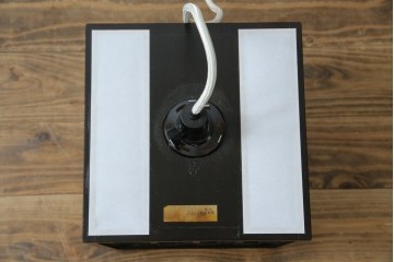 和製ビンテージ　希少な廃盤品!　松本民芸家具　和モダンな空間を演出する亀甲型笠天井照明(吊り下げ照明、シェード、電笠、ペンダントライト、ヴィンテージ)(R-082385)