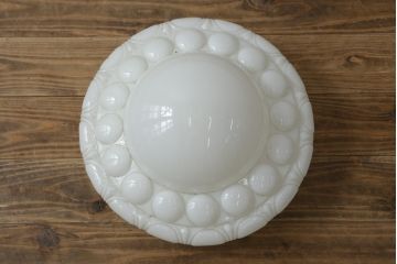 和製ビンテージ　大型　レトロな雰囲気を醸し出す天井照明(吊り下げ照明、ペンダントライト、ヴィンテージ)(R-082386)