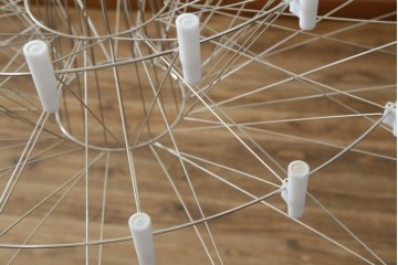 中古　美品　オランダ高級インテリアブランド モーイ(moooi)　三宅有洋デザイン　コッペリア(Coppelia)　ミニマルなデザインで幻想的な空間を作り出すLEDシャンデリア　定価約90万3千円相当　(R-082389)