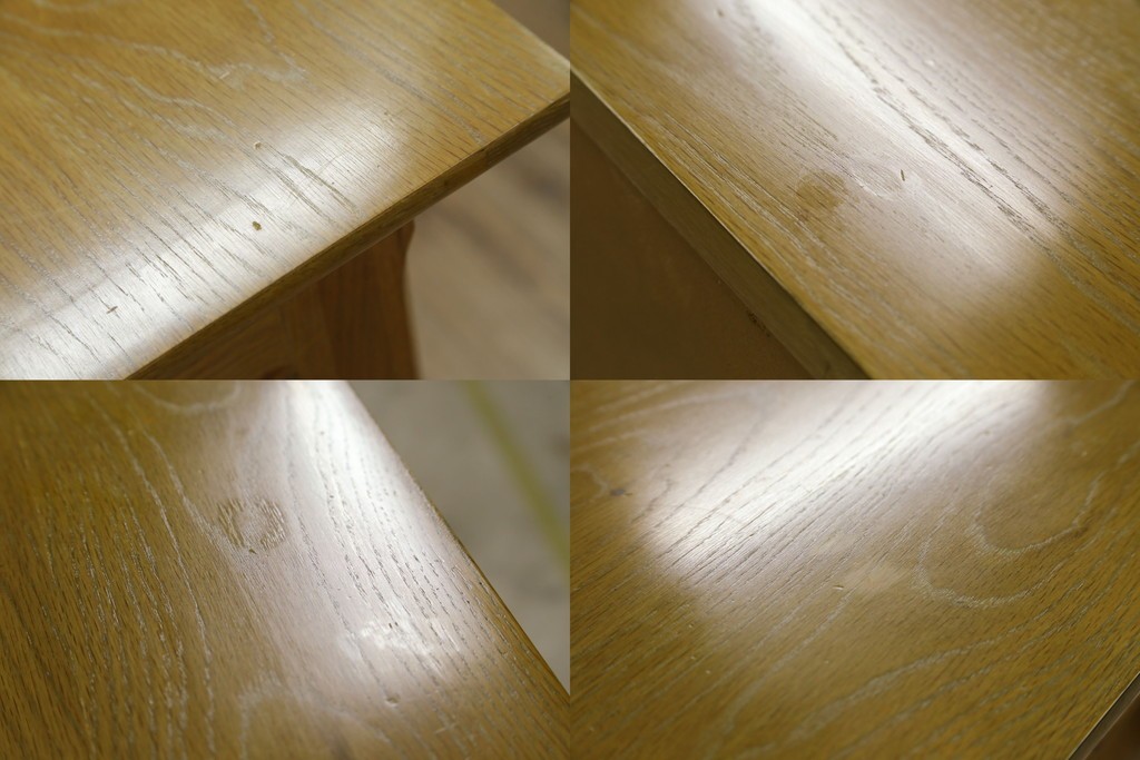 中古　トーマスビル(Thomasville)　IDC大塚家具取り扱い　アメリカンカントリースタイル　オーク材　アンティーク調　木の質感を活かしたぬくもりある風合いと気品が感じられるサイドボード　(R-082390)