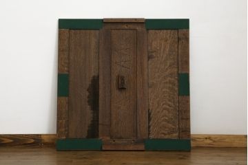 イギリスアンティーク　オーク材　バルボスレッグが存在感のあるドローリーフテーブル(エクステンションテーブル、カフェテーブル、コーヒーテーブル、ダイニングテーブル、食卓、4人掛け、6人掛け、英国)(R-082399)