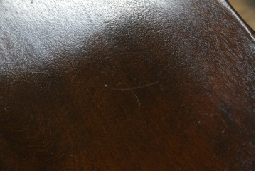 中古　松本民芸家具　#49型Aワイコムチェア　落ち着いた色味と滑らかな質感が美しいダイニングチェア　定価約11万円相当　(R-082408)