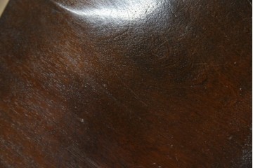 中古　松本民芸家具　#49型Aワイコムチェア　落ち着いた色味と滑らかな質感が美しいダイニングチェア　定価約11万円相当　(R-082408)