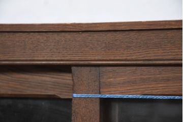 和製アンティーク　どこか懐かしい雰囲気を感じる栓材のサイドキャビネット(サイドボード、収納棚、戸棚、飾り棚)(R-082412)