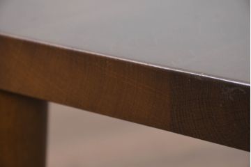 中古　美品　飛騨産業　キツツキマーク　楢(ナラ)材　森のことば　FR103T　木のぬくもり感じるローテーブル(センターテーブル、リビングテーブル)(R-082419)