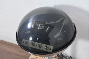 アメリカビンテージ　Electrohome　Apollo860　record player スペースエイジな空間造りに最適なレコードプレイヤー(ディスプレイ、店舗什器、ヴィンテージ)(R-082433)