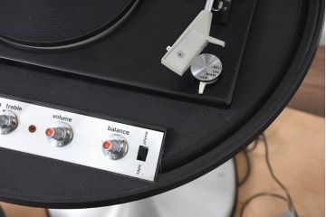 アメリカビンテージ　Electrohome　Apollo860　record player スペースエイジな空間造りに最適なレコードプレイヤー(ディスプレイ、店舗什器、ヴィンテージ)(R-082433)