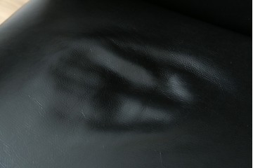 デンマークヴィンテージ　Nielaus Mobler(ニエラウスモブラー)　ap Dream seat(ドリームシート)　本革(レザー)　スタイリッシュなデザインのリクライニングイージーチェア　(R-082445)