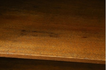 和製アンティーク　古い木のレトロな雰囲気溢れるオープンシェルフ　(R-082446)