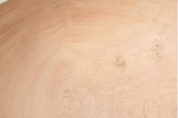和製アンティーク　希少!!　特注!!　超特大!!　栃の木(トチノキ)　直径約57センチ　古い木味の太平椀(木製お椀、汁椀)(R-082453)