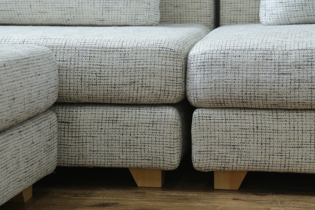 中古　HUKLA(フクラ)　REGATO(レガト)　Combination Sofa　自由にアレンジが可能なコンビネーションソファ3点セット　定価約70万円　(R-082458)