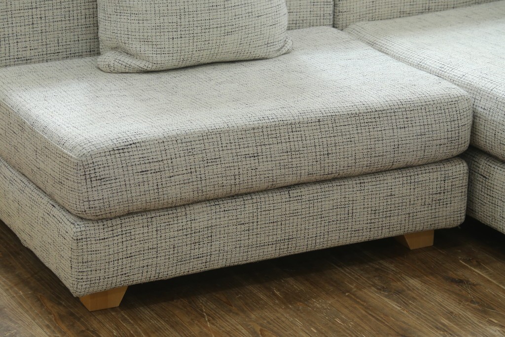中古　HUKLA(フクラ)　REGATO(レガト)　Combination Sofa　自由にアレンジが可能なコンビネーションソファ3点セット　定価約70万円　(R-082458)