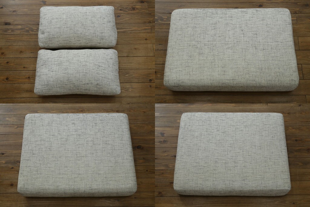 中古　HUKLA(フクラ)　REGATO(レガト)　Combination Sofa　自由にアレンジが可能なコンビネーションソファ3点セット　定価約70万円　(R-082458)