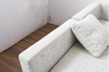 中古　美品!!　HUKLA(フクラ)　REGATO(レガト)　Combination Sofa　自由にアレンジが可能なコンビネーションソファ3点セット(3P、三人掛け、3人掛け、カウチソファ)(定価約70万円)(R-082458)