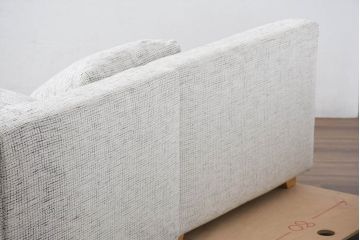 中古　美品!!　HUKLA(フクラ)　REGATO(レガト)　Combination Sofa　自由にアレンジが可能なコンビネーションソファ3点セット(3P、三人掛け、3人掛け、カウチソファ)(定価約70万円)(R-082458)