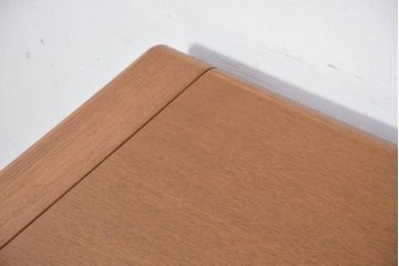 中古　北海道旭川家具 CONDE HOUSE(カンディハウス)　セルジオシリーズ　楢(ナラ)材　シンプルなデザインが取り入れやすいダイニングテーブル(4人掛け、6人掛け、食卓、作業台)(R-082460)