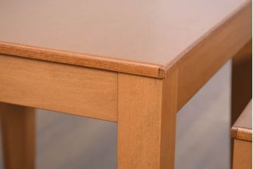 中古　美品　イタリア　希少モデル　calligaris(カリガリス)　シンプルでナチュラルな風合いが魅力のネストテーブル(サイドテーブル、カフェテーブル、コーヒーテーブル)(R-082475)