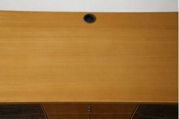 中古　美品　カリモク家具(karimoku)　domani(ドマーニ)　洗練されたデザインが美しいシアターボード(テレビ台、テレビボード、ローボード、キャビネット、収納棚、サイドボード)(定価約45万円)(R-082476)