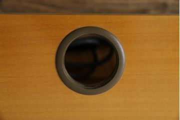 中古　美品　カリモク家具(karimoku)　domani(ドマーニ)　洗練されたデザインが美しいシアターボード(テレビ台、テレビボード、ローボード、キャビネット、収納棚、サイドボード)(定価約45万円)(R-082476)