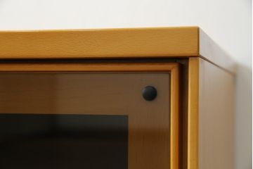 中古　美品　カリモク家具(karimoku)　domani(ドマーニ)　洗練されたデザインが美しいシアターボード(テレビ台、テレビボード、ローボード、キャビネット、収納棚、サイドボード)(定価約45万円)(R-082476)