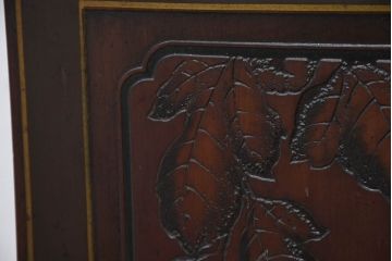 中古　美品　DREXEL HERITAGE(ドレクセルヘリテイジ)　シノワズリ様式　上品な佇まいが美しいチャイナキャビネット(食器棚、キュリオケース、ガラスケース、ショーケース、戸棚、飾り棚)(定価約340万円)(R-082480)