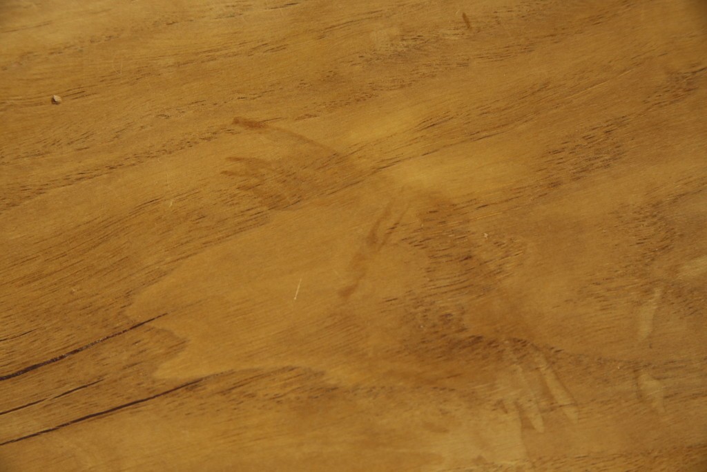 中古　希少!!　沖縄　流線木工　工房 島変木(とうへんぼく)　屋宜政廣(やぎまさひろ)作　赤木材使用　温かみ感じる丸みを帯びた小供用ベンチ　定価約7万円　(R-082485)